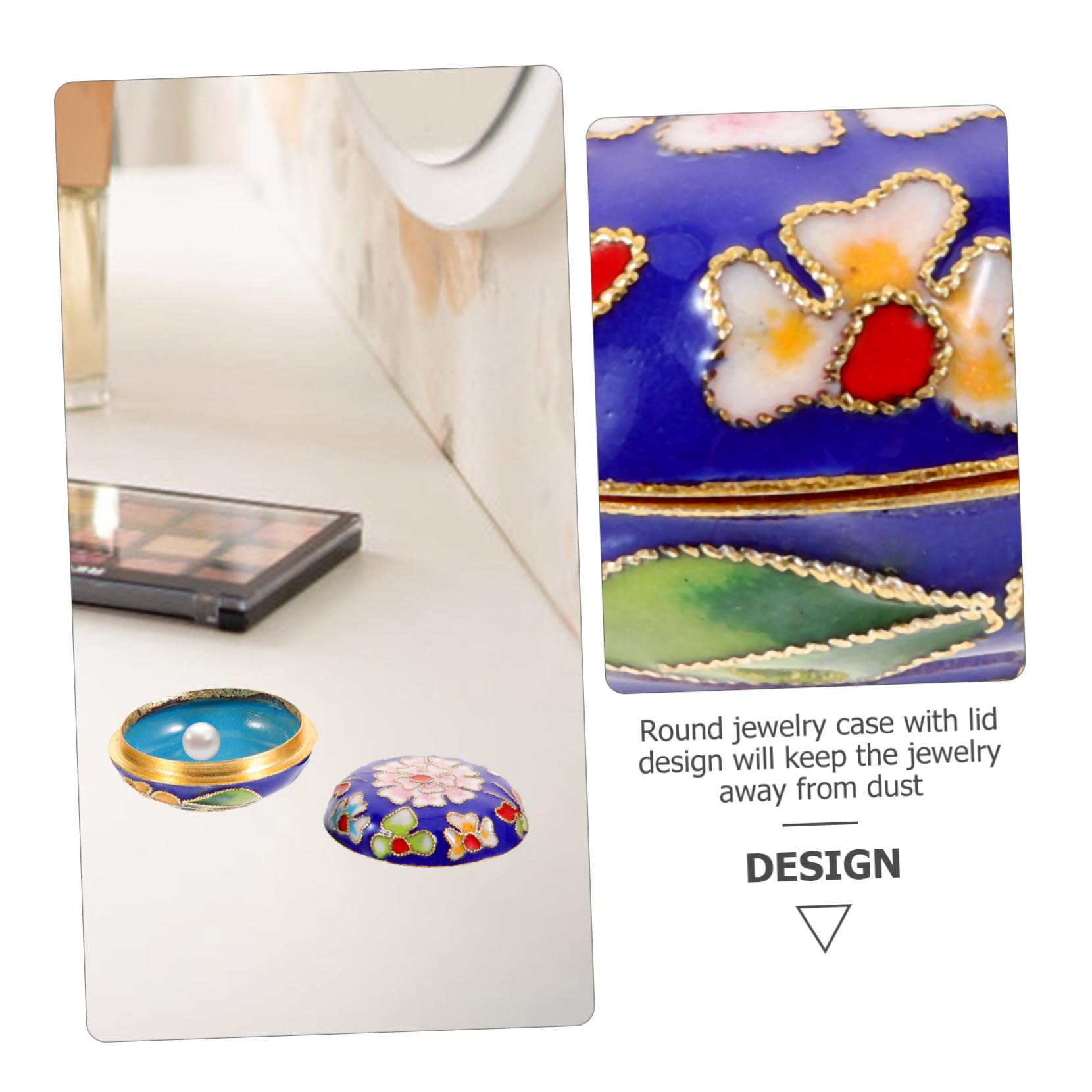 Beavorty 5 Pezzi Scatola con Design Conservazione per Pendenti per Camera Letto e Negozio
