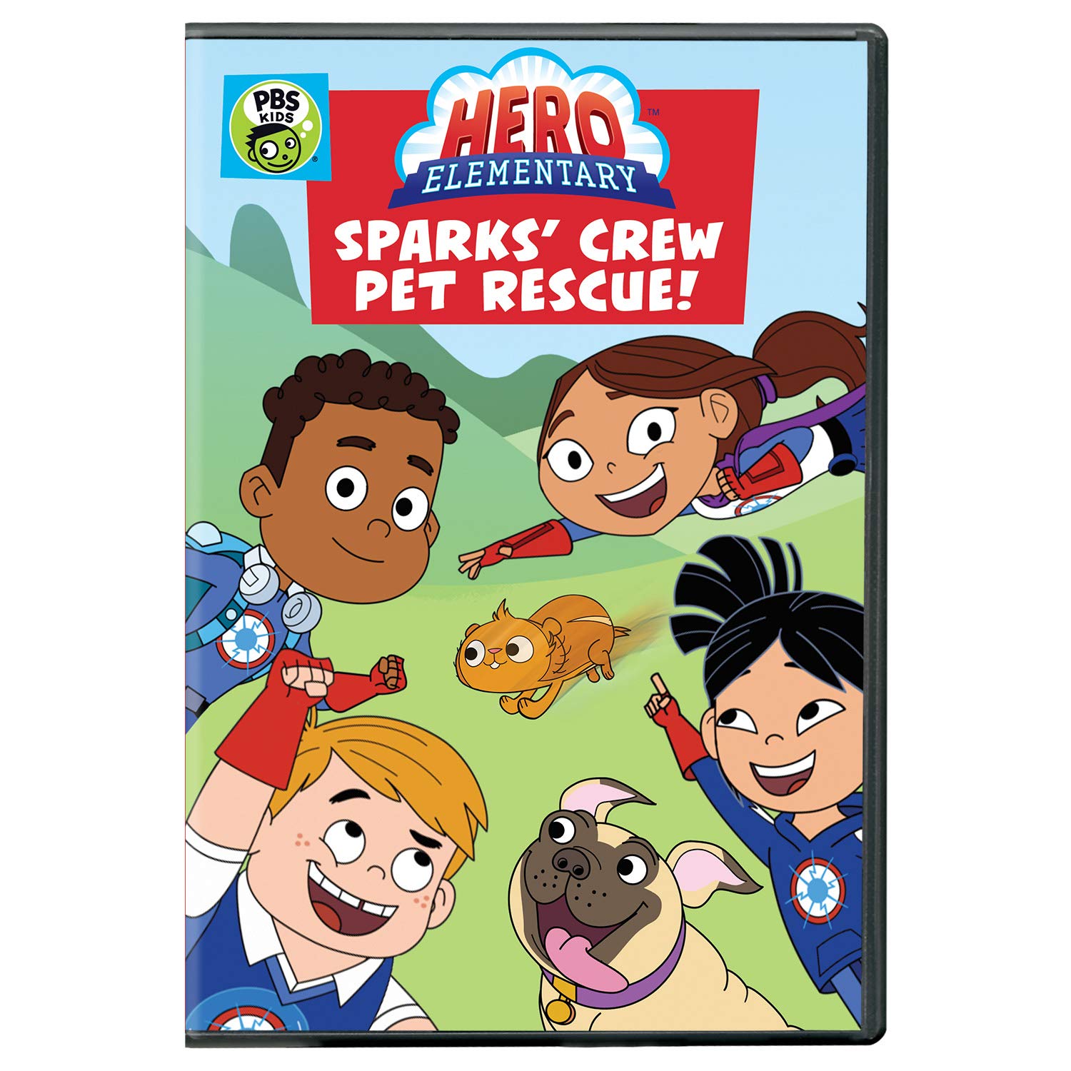 Pelicula DVD Hero Elementary Sparks' Crew Pet Rescue edicion original norteamericana