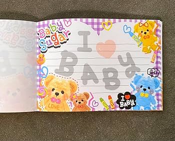 Amazon.co.jp: 平成レトロ ボリュームメモ帳 クマ いちご スイーツ