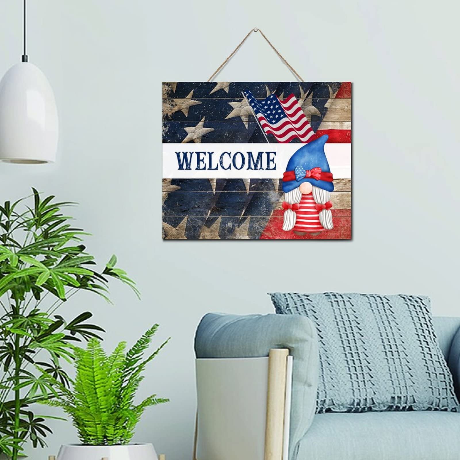 Panneau américain en bois rustique une décoration murale raffinée et durable