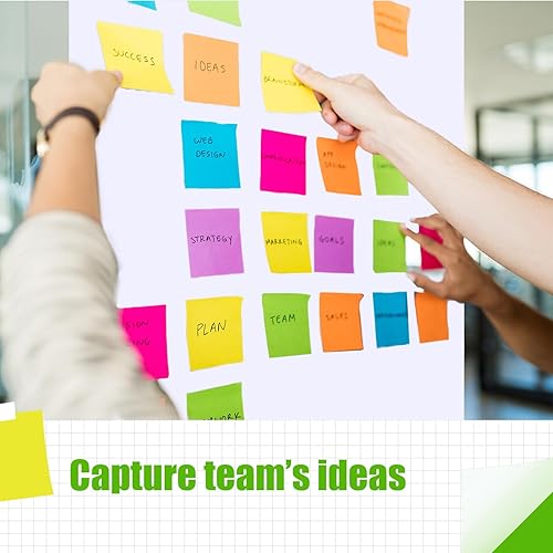 Miniatura 6 de ReliThick 20 blocs de caballete adhesivo de alta calidad, 25 x 30 pulgadas, blanco, 30 hojasbloc, papel de tabla de anclaje para profesores, papel