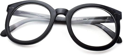 Peter Jones Nerdy Square Blue Light Blocking Reading Glasses for Men and Women | Computer Readers UV Protection lenses (AG...