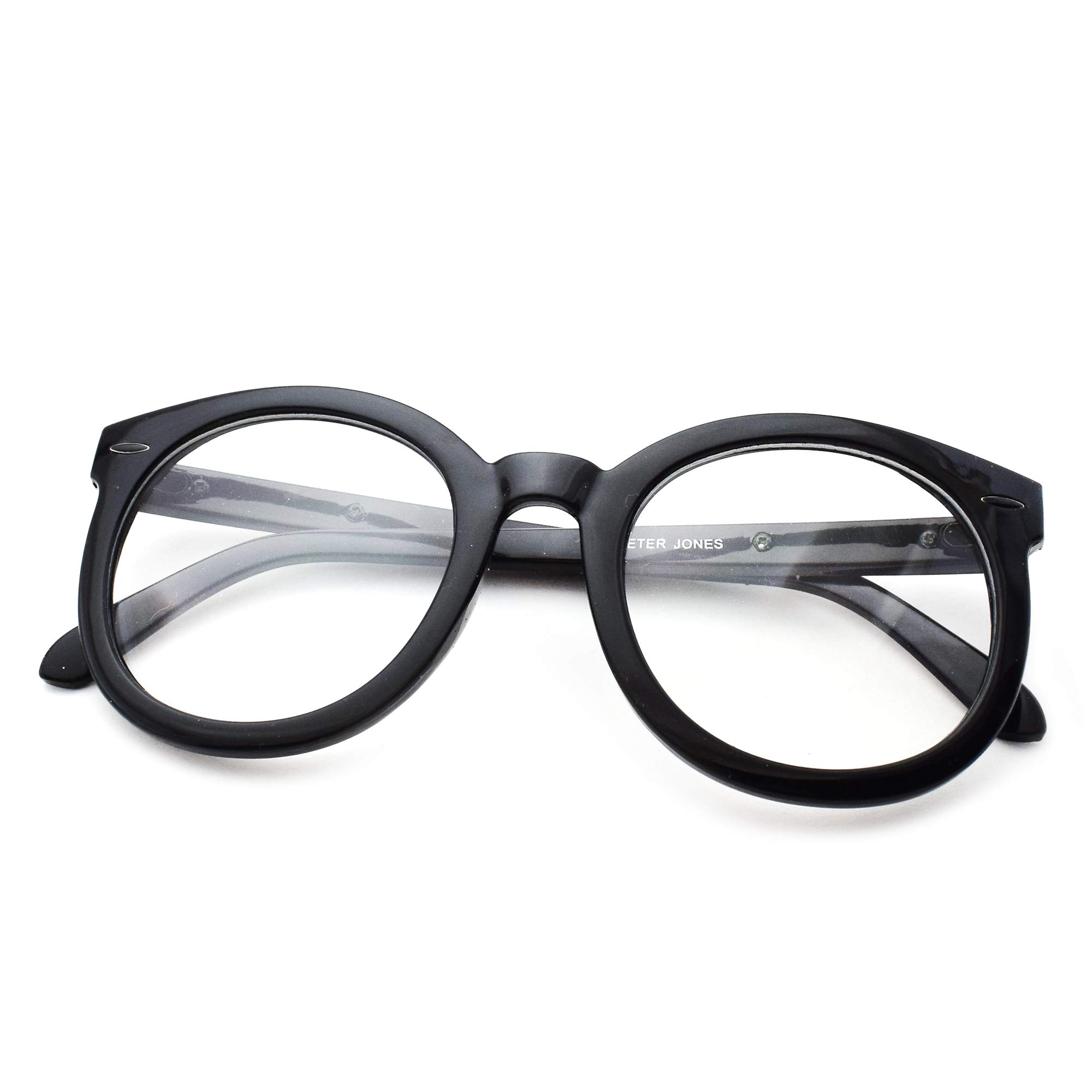 Peter Jones Nerdy Square Blue Light Blocking Reading Glasses for Men Women, Computer Readers UV 400 Customise Prescription (SIZE OVERSIZED) AG224 (B08WCQZ45R) Amazon Price History, Amazon Price Tracker