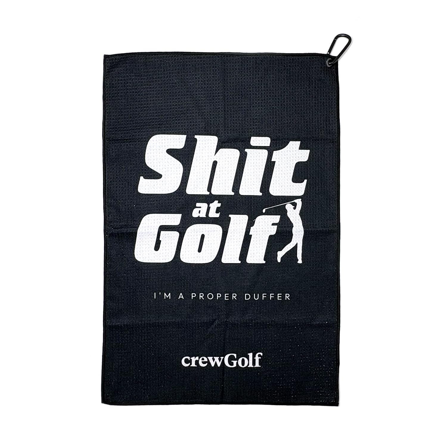 CrewGolf Joke Golf Gift for Men, Novelty Golf Gifts for Dads, Husbands, Boyfriends, Funny Golf Towel #1Golf