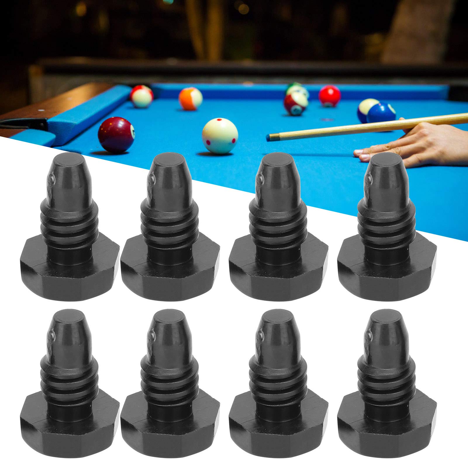 Jeu De 6 Boulons De Poids Pool Cue En M Tal Pour Mezz Billard