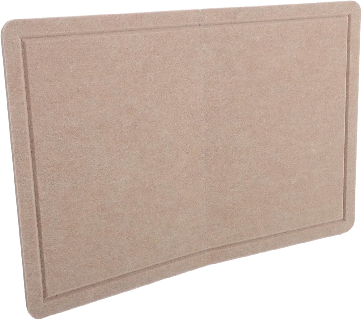 Homoyoyo 1set Felt Bulletin Board for Wall Multi-use Message Board for Home and Office Decor Versatile Pinboard for Photos Notes Goals Camel Color