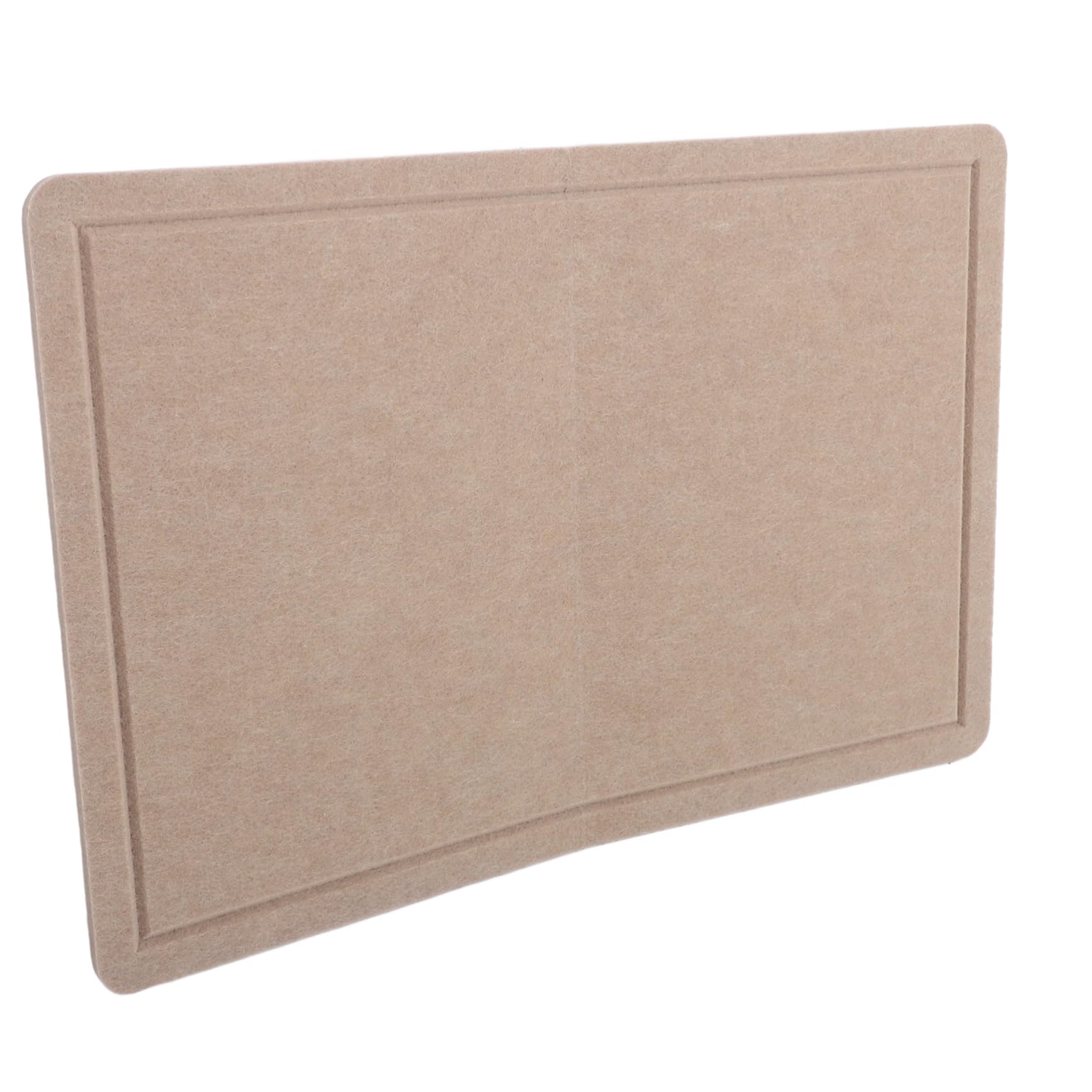 Homoyoyo 1set Felt Bulletin Board for Wall Multi-use Message Board for Home and Office Decor Versatile Pinboard for Photos Notes Goals Camel Color