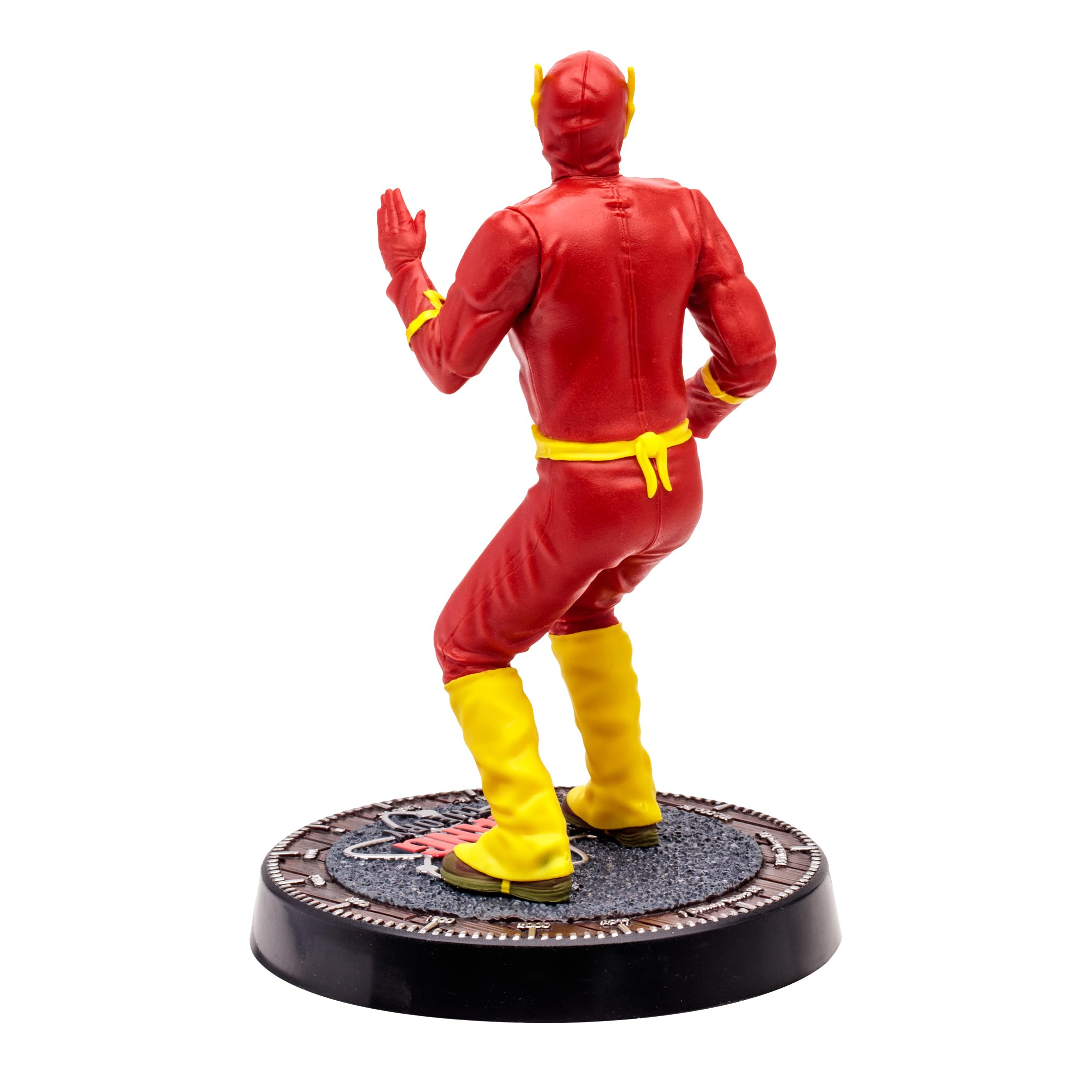 McFarlane WB 100: Sheldon Cooper (The Big Bang Theory) Movie Maniacs - Figura de Juguete de 6 Pulgadas | Movie Maniacs - Figura estática Wave 5 de 6 pulgadas, disfraz de Sheldon Cooper Flash de Big Bang Theory
