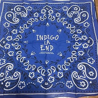 indigo la End バンダナ 青