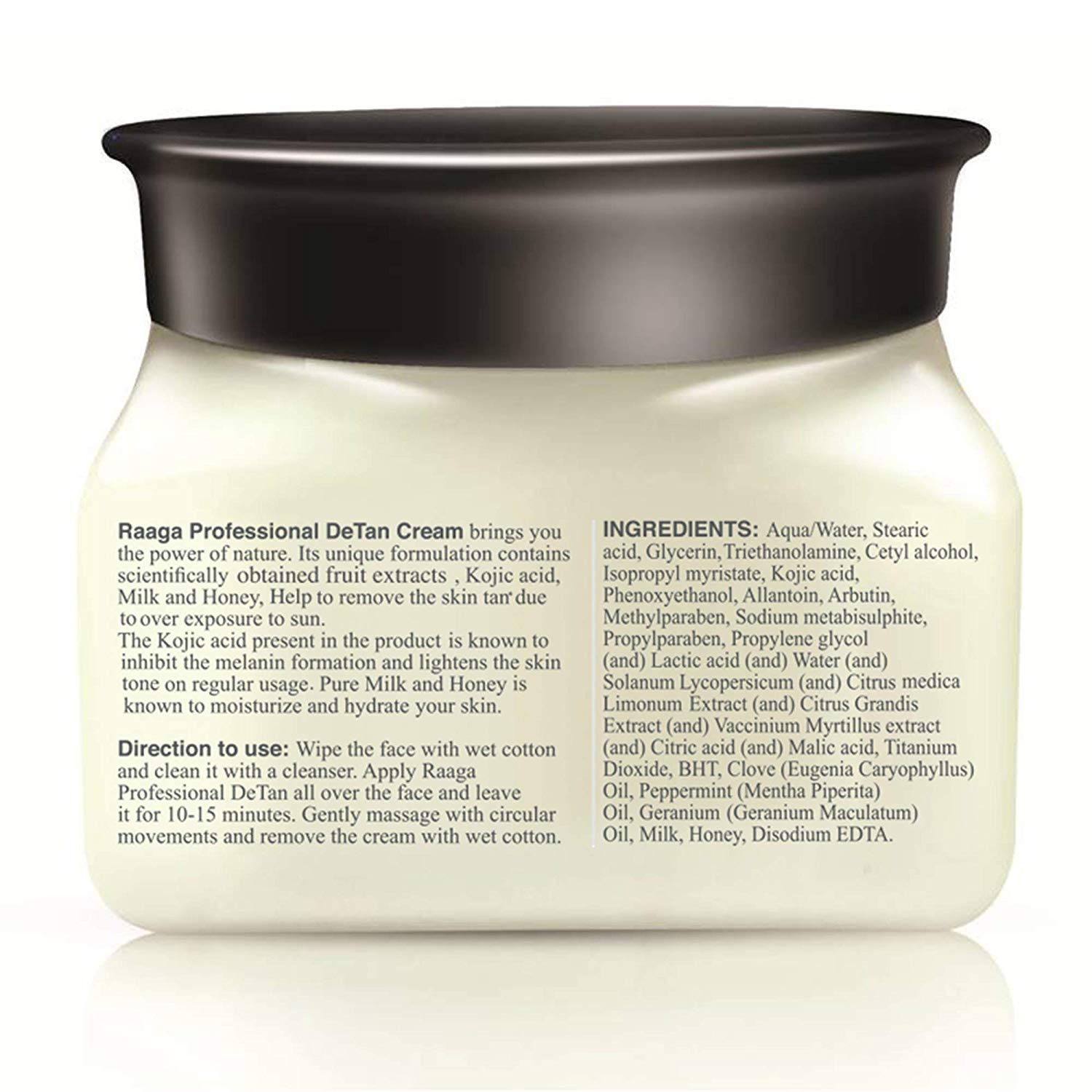 Raaga Professionelle De Tan Mit Kojic und Milch, 500 g