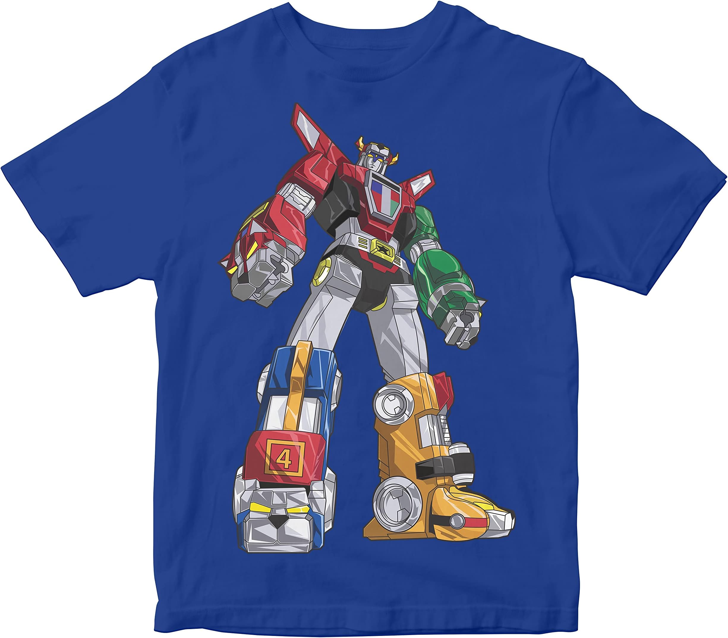 HeybrohKids T-Shirt Robot 100% Cotton Boy's Girl's Regular Fit Unisex T-Shirt