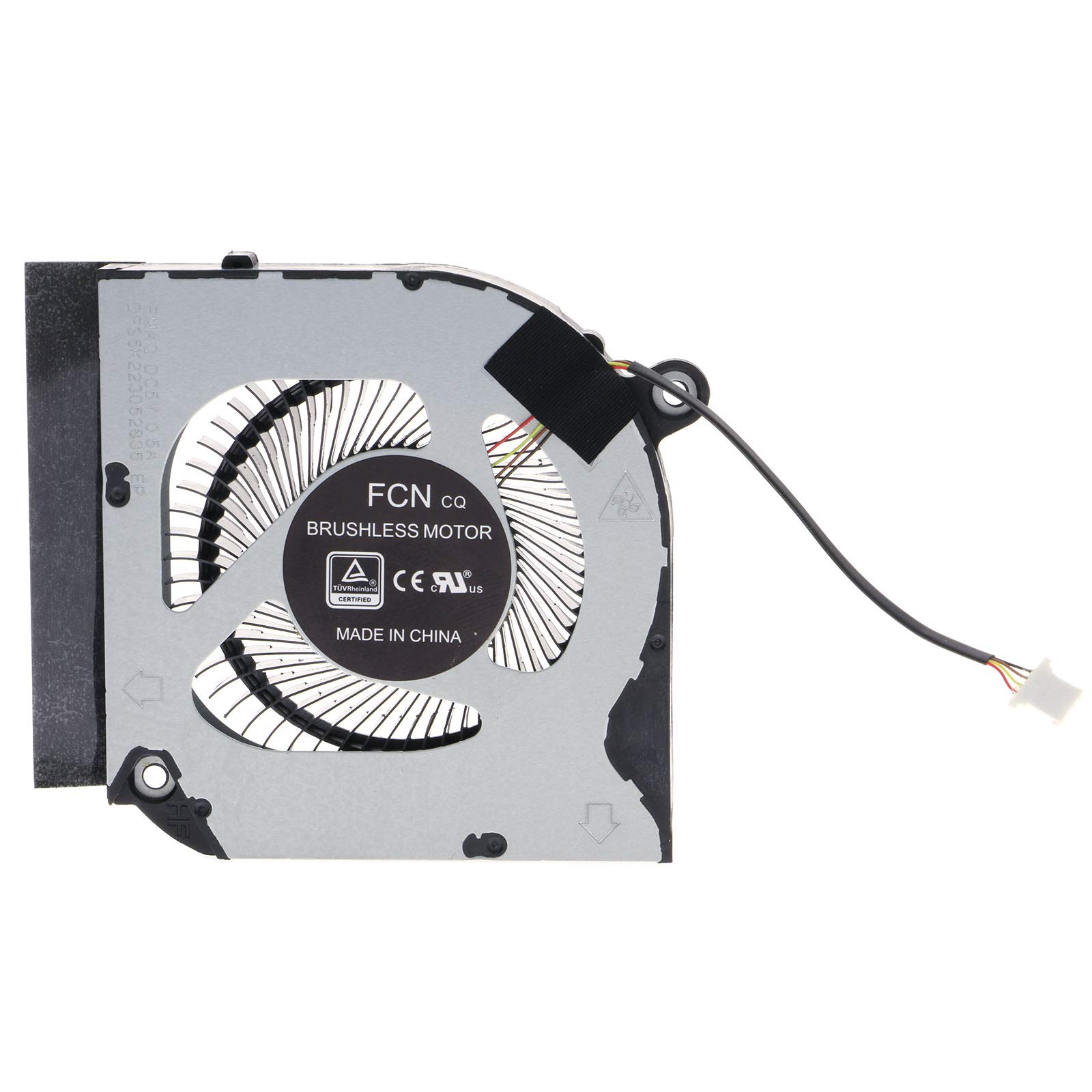 Ventilateur de refroidissement CPU pour ACER Nitro 5 AN517-41 AN517-52 AN515-55 AN515-56 AN515-57 PH315-53-786B FMAQ DC28000QDF0