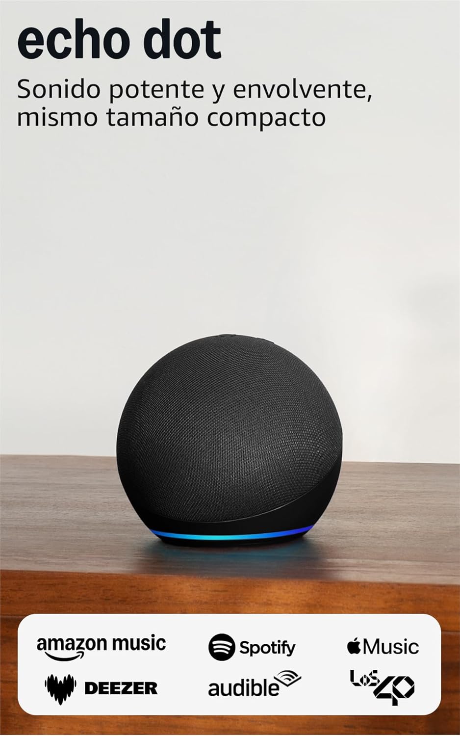 Amazon Echo Dot  - Altavoz Inteligente con Alexa