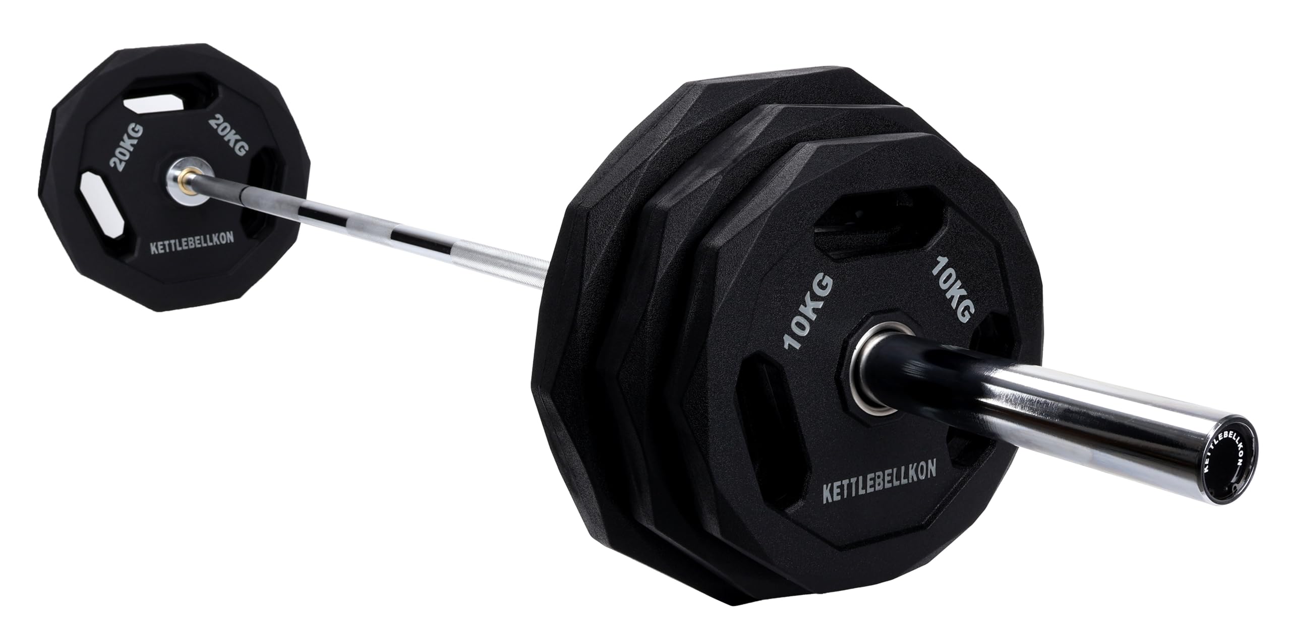 バーベルプレート　ケトルベル魂　20㎏✖️２枚 Amazon | KETTLEBELLKON (ケトルベル魂) オリンピックバーベルプレート