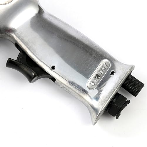 Miniatura 8 de YaeTek Herramienta de escalador de aguja neumática de aire, agarre de pistola, removedor de corrosión de escoria de óxido, desbarbado