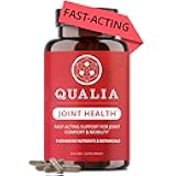Qualia Joint Health 9 Advanced Joint Health nutrients: denatured Collagen, boswellia, tumeric, Boron, Ginger, L-carnitine. Cartilage Health, Tendon Strength, Healthy Joint Aging (1 Month Supply)