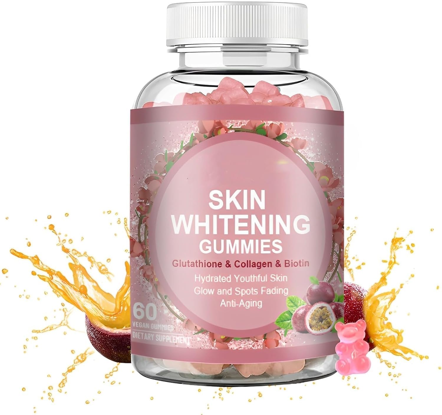 is collagen or glutathione Gummies, Collagen Glow Gummies,Collagen Glutathione Skin Whitening Gummies, Organic Glow Beauty Collagen for Skin Care : MOGLOW SKINCARE & SPA hand towels Color:Energize - sheer deep copper bronze