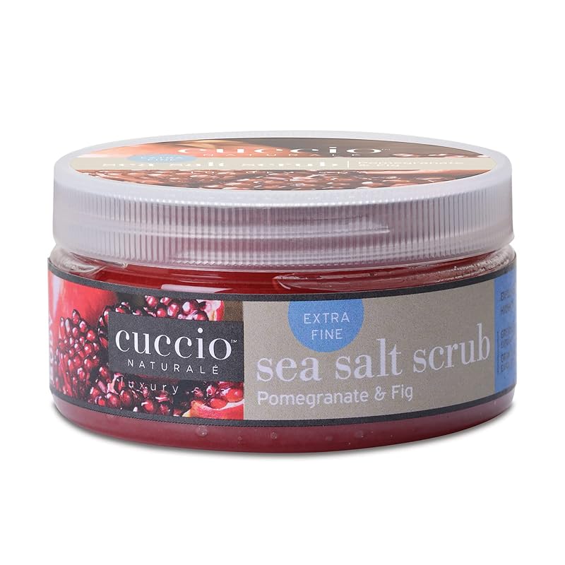 Cuccio Naturale Esfoliante Corporal de Sal Marinha Extra Fina com Romã e Figo, 227 g