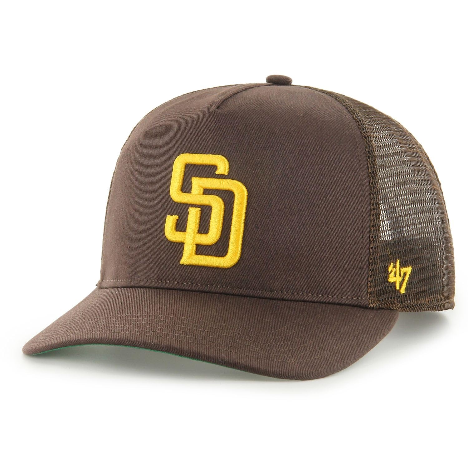Men's Brown 47 Brand Snapback Trucker Cap - Hitch San Diego Padres