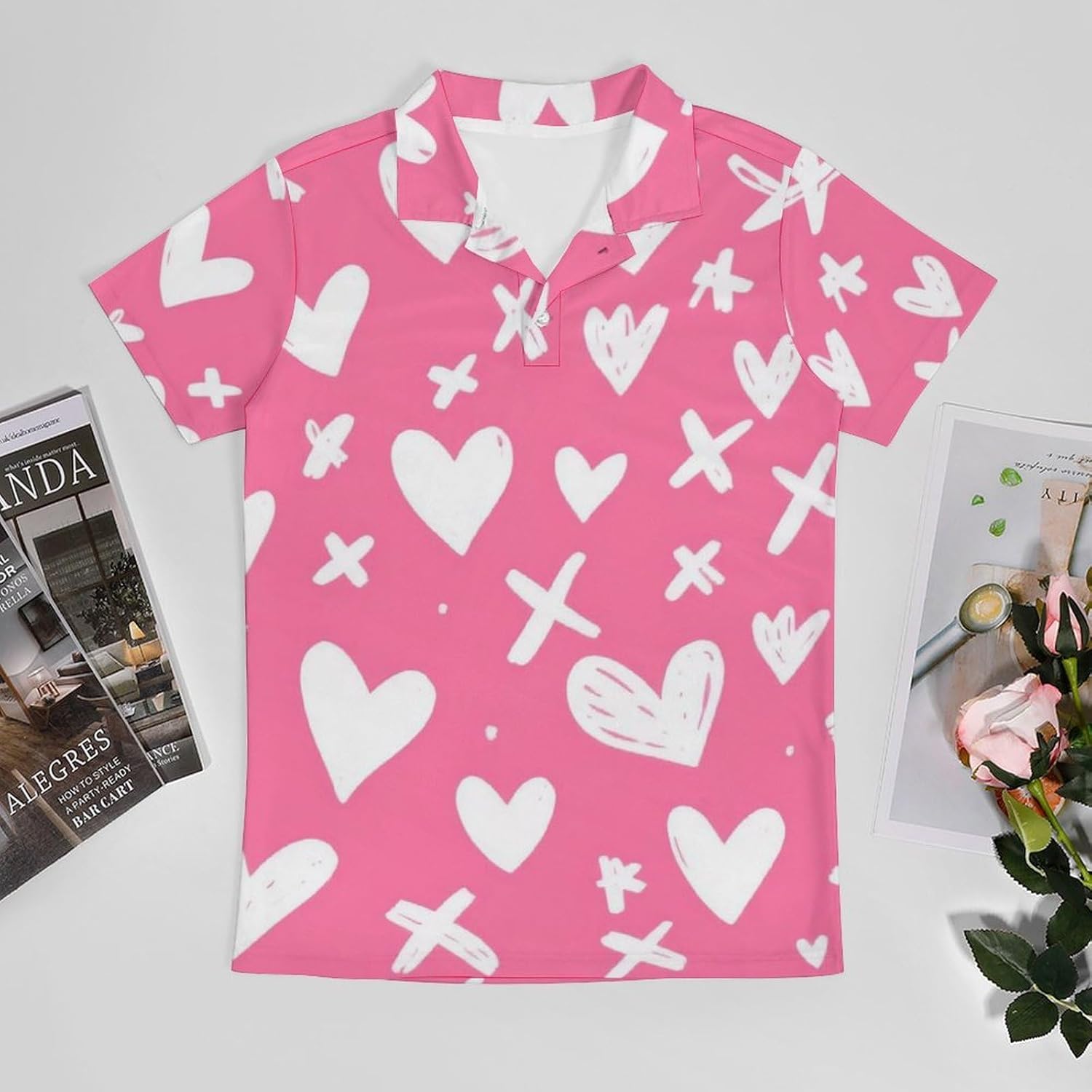 Boys' Polo Shirt Short Sleeve Performance Tops Golf Clothes for Youth - Image 3