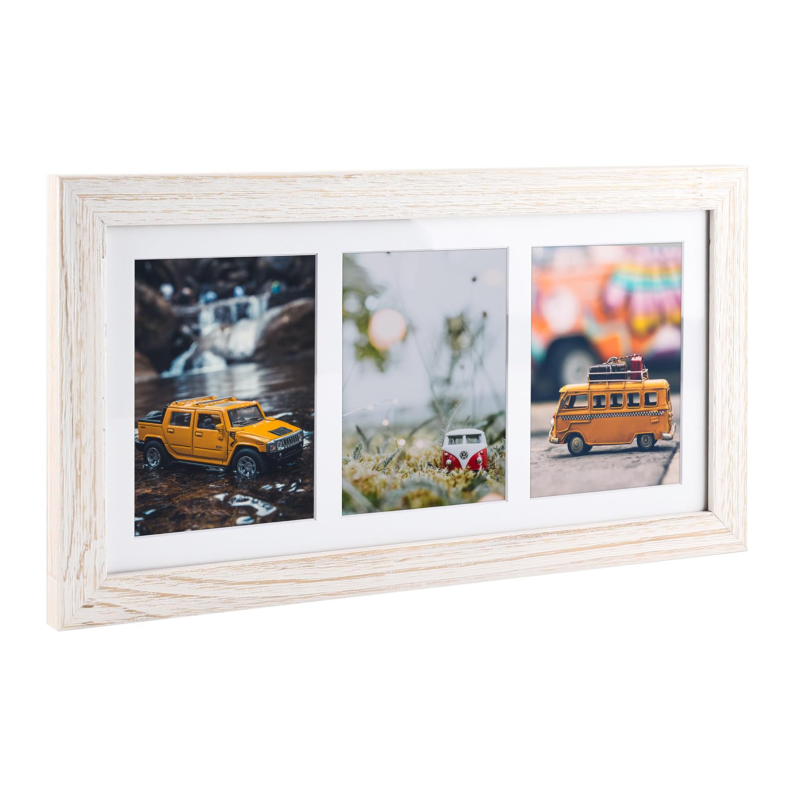 Amazon.co.jp: Golden State Art アンティーク調ホワイト木製