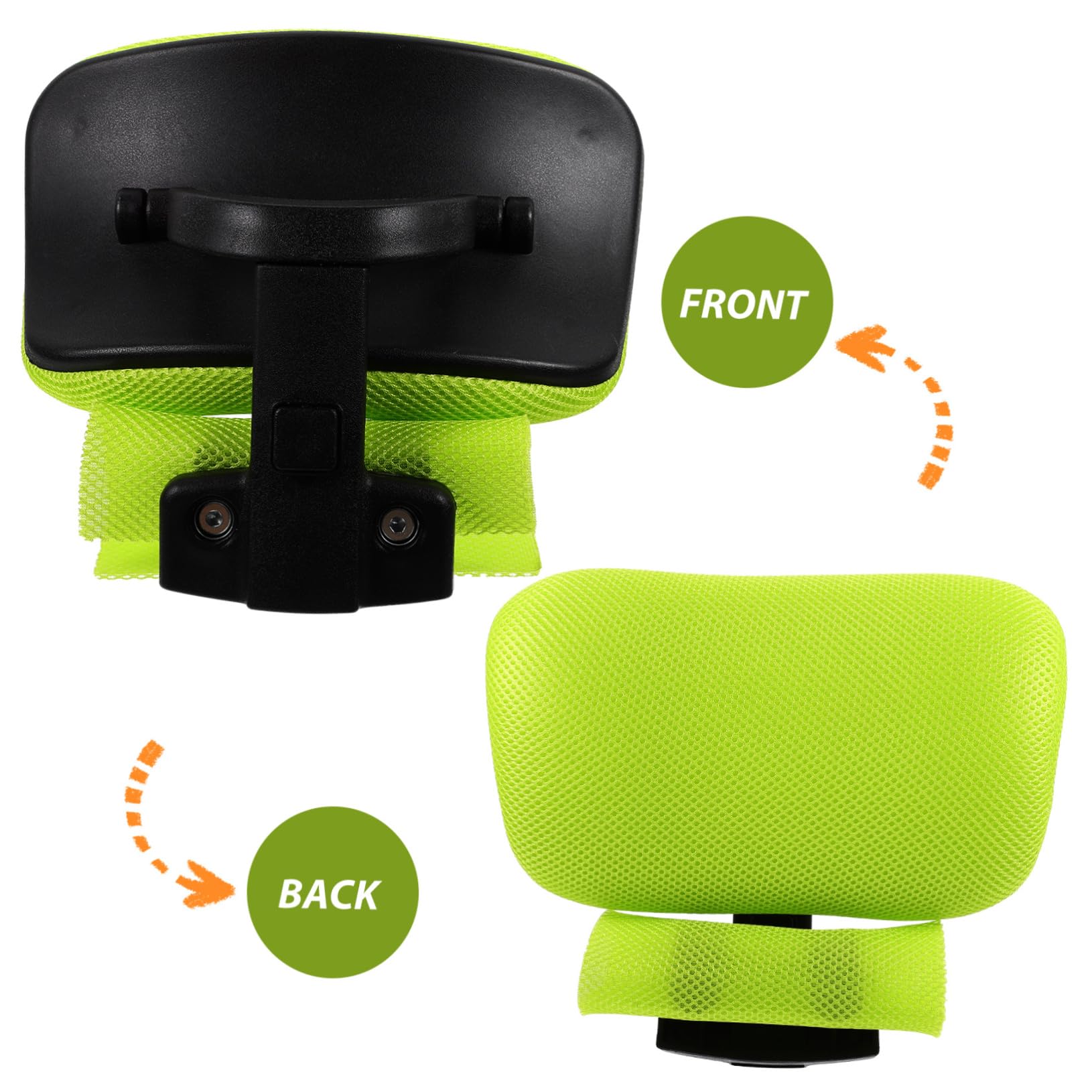 Cojín para Apoyar La Cabeza Almohada Reposacabezas para Silla De Oficina Reposacabezas Ergonómico