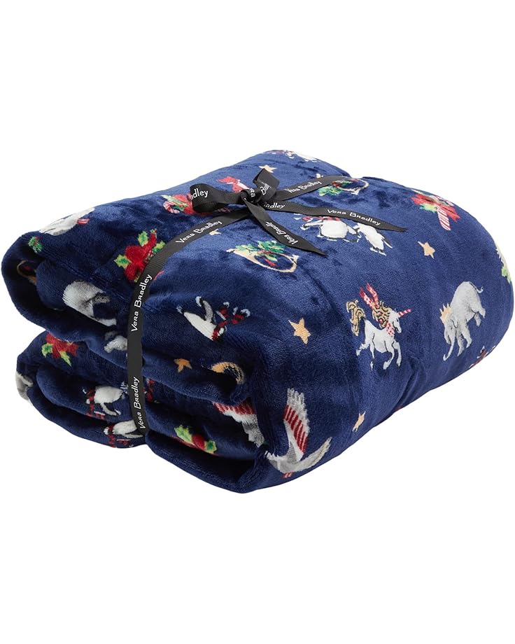 Vera Bradley Fleece Cozy Life Throw Blanket