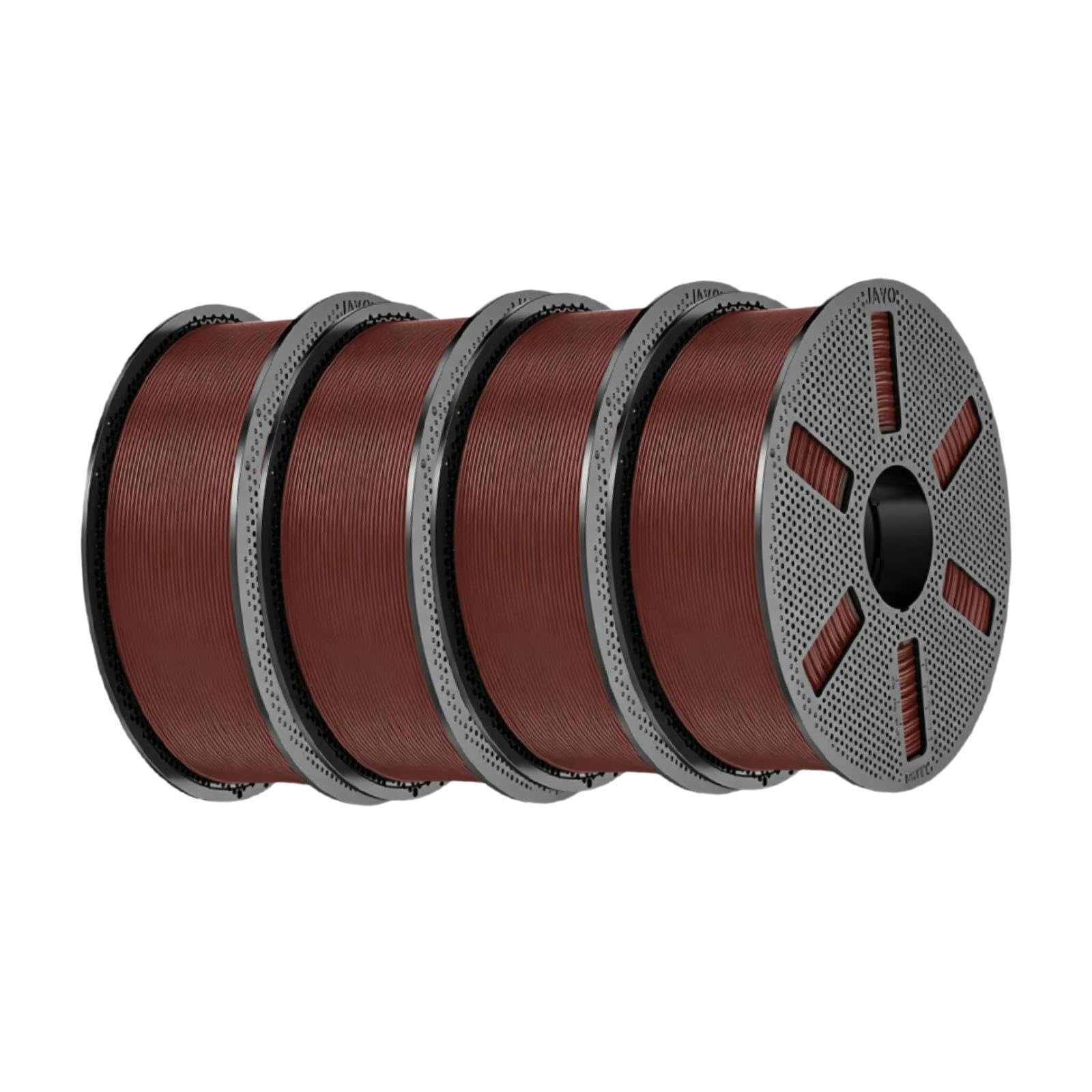 Milageto 4 para Impresora 3D, Suministros impresión, Gran Resistencia, fácil Usar, Accesorios, Buen Moldeado, Rendimiento, 1,75 mm, Color Chocolate