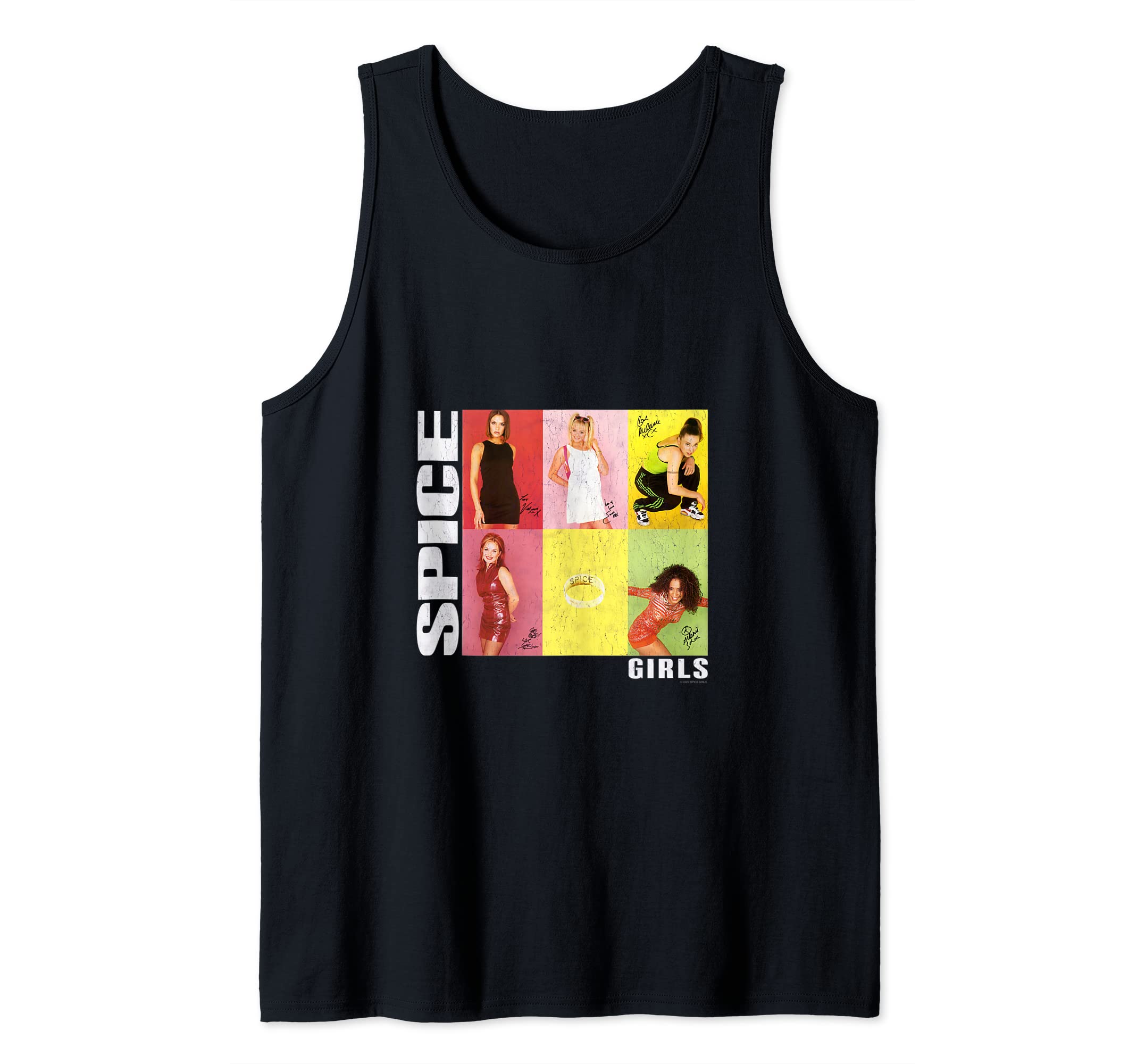 Spice GirlsOfficial Spice Girls Photo Signatures Tank Top