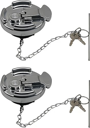 Tapa de combustible diésel de bloqueo con llave para Peterbilt 330 335 337 340 348 352 357 359 1972-2017 tapa de combustible de aluminio estilo