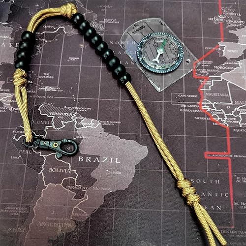 Miniatura 3 de 2 cuentas Ranger Pace Count de Army Ranger Pace, cuentas para contador de distancia, contador de rastros, senderismo, brújula, navegación terrestre,