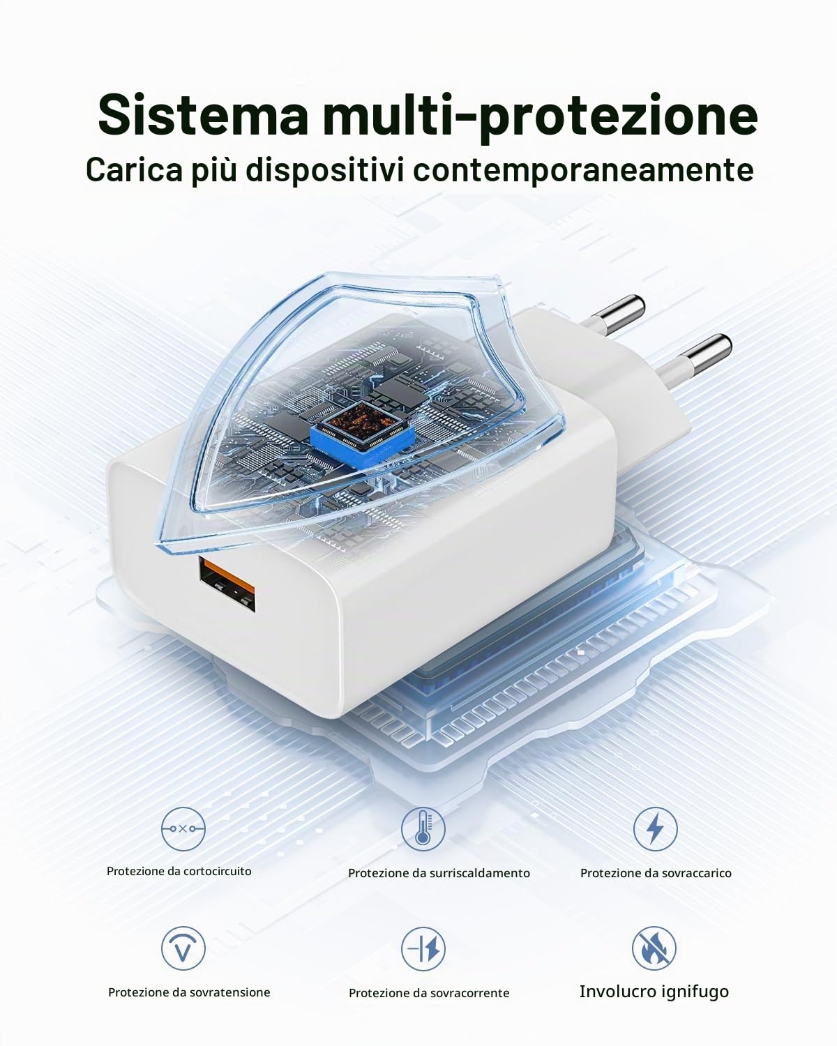 Modulo Caricabatterie Boost 18W USB-C Per Batterie Li-Po 2S/3S – Alta Efficienza Fino Al 93%