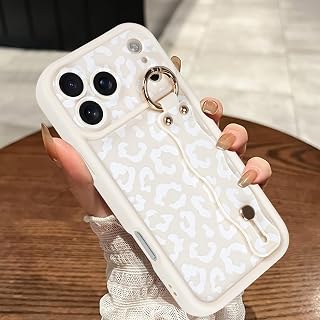 Compatible with iPhone 17 Pro Case with Finger Strap, White