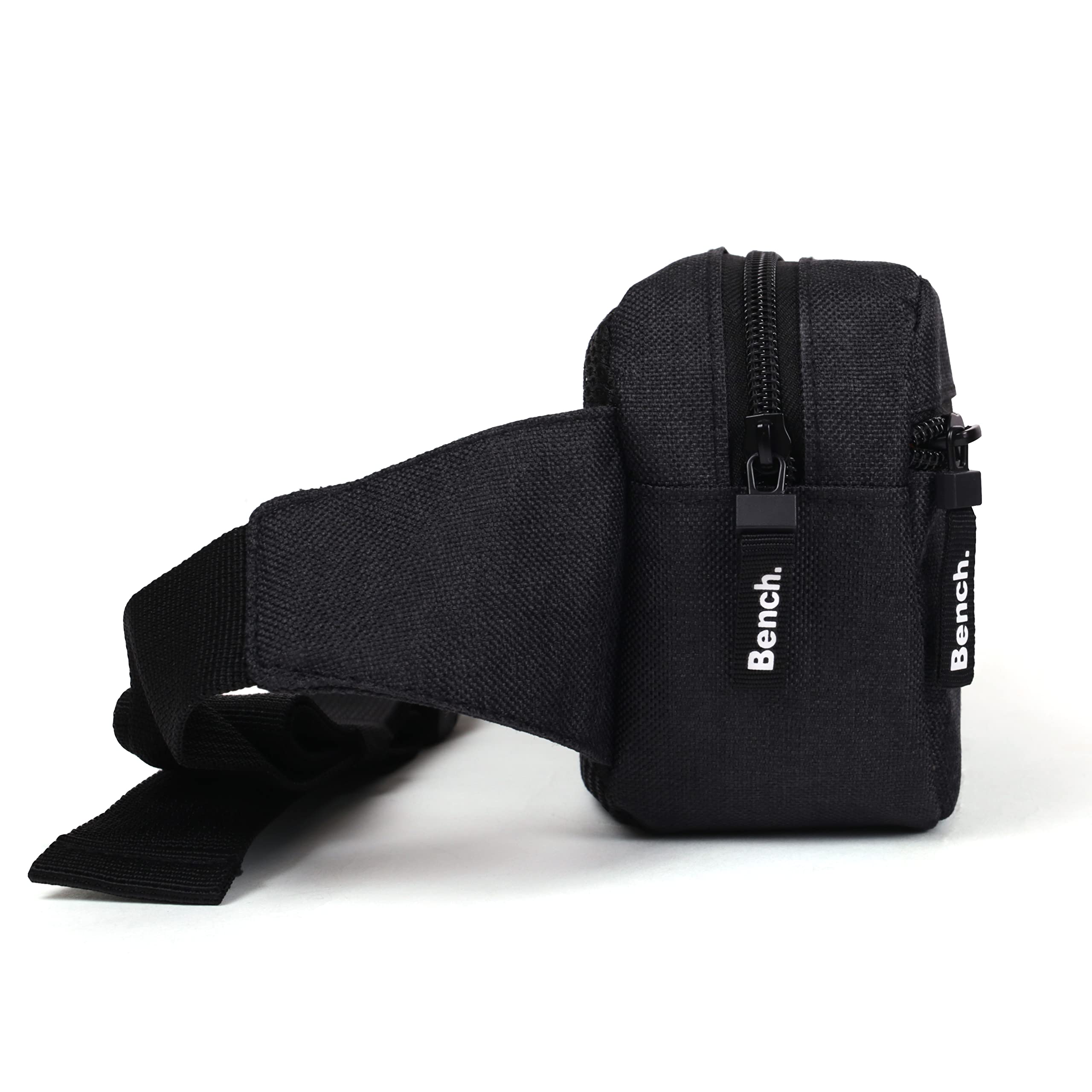 Bench Classic Unisex Bauchtasche - Gürteltasche & Hüfttasche für Damen und Herren, Handytasche, Schwarz, 23x13x6 cm
