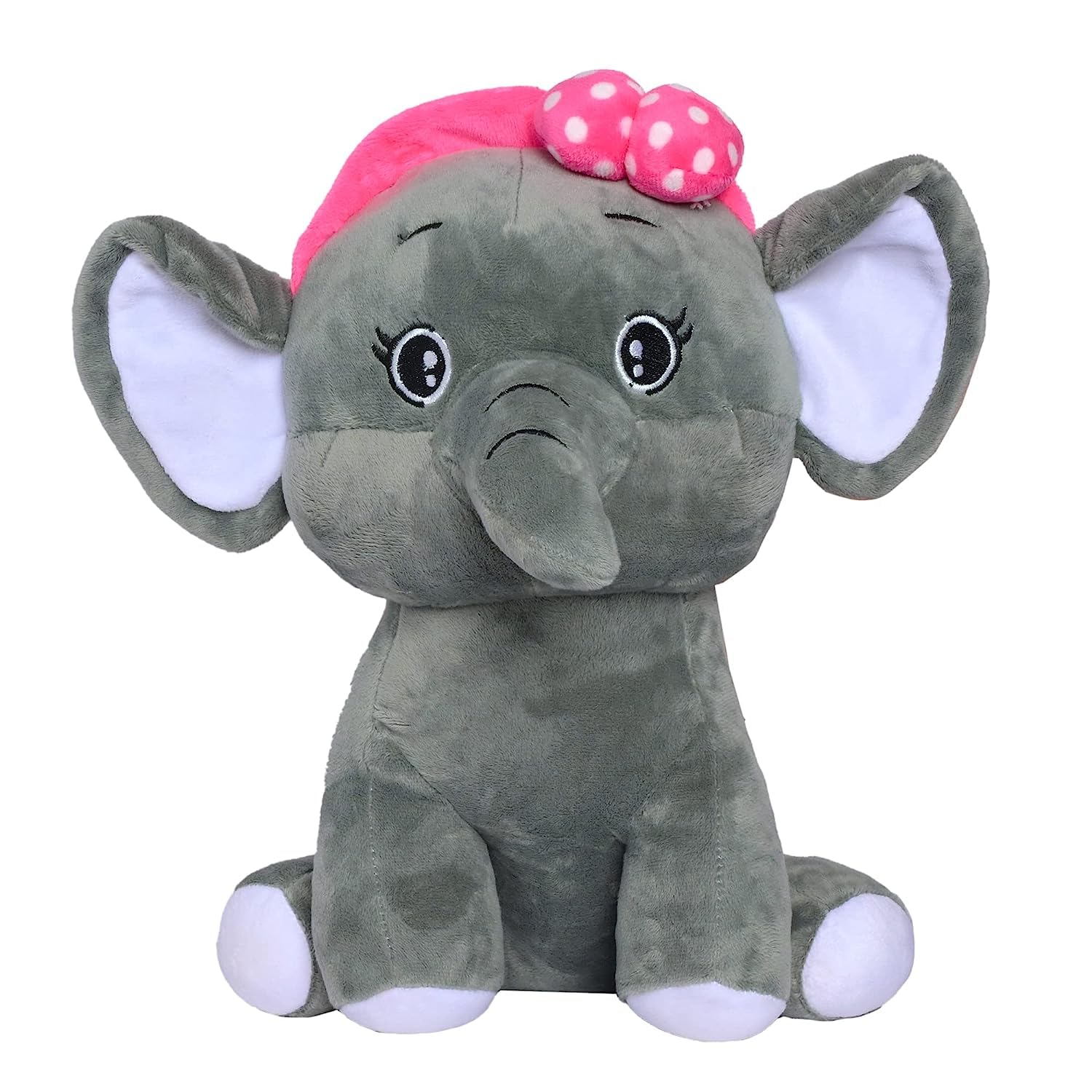 KRIDNAK Cute Pretty Elle Stuffed Toy Animal Toys for Kids Baby Girls Boys Best Gift for Birthday Plush Toys Home Décor 40 CM