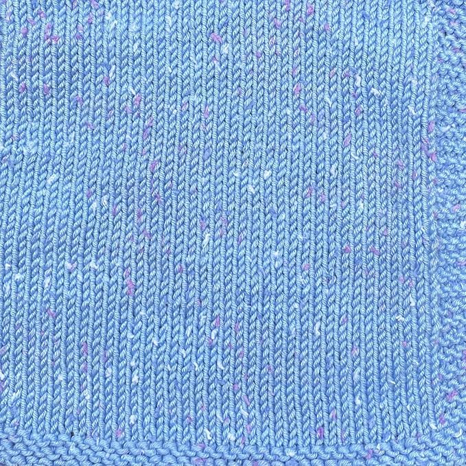 Image of Tweed Twinkles Soft Baby Yarn for Crocheting, 4-Pack (696Yds / 400G), Free Patterns - Acrylic Baby Blanket Knitting Yarn with Flecks - Size 3 DK Light Worsted Weight - Baby Blue
