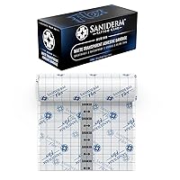 Vista 10 de Saniderm - Rollo de vendaje Flex Tattoo Aftercare - Envoltura de tatuaje ultra flexible, impermeable, estéril para una curación rápida y protección