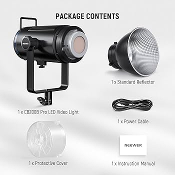 Amazon.com : NEEWER 210W COB LED Video Light with 2.4G/APP