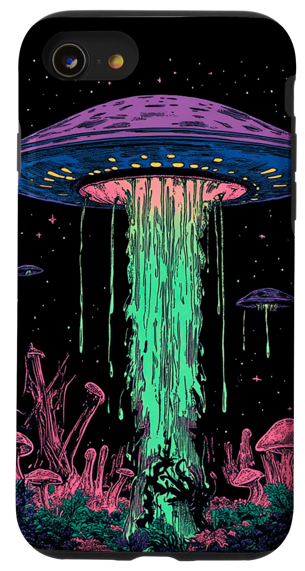 Alien Spaceship - UFO - Outer Space Clothing - Area 51 Case for iPhone SE (2020) / 7 / 8