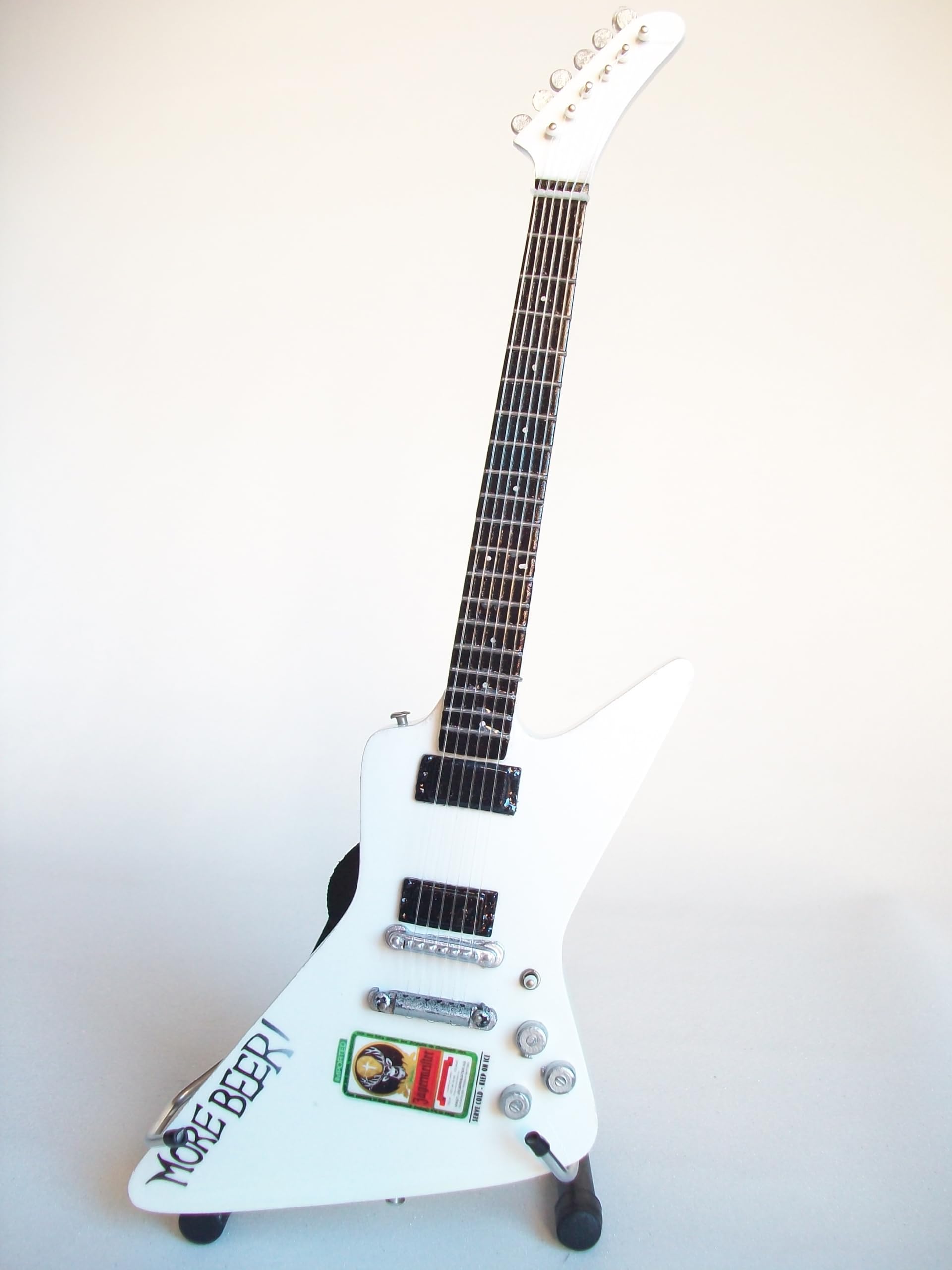 Music Legends Collection Miniature Guitar, Replica of James Hetfield's ESP Guitar from Metallica