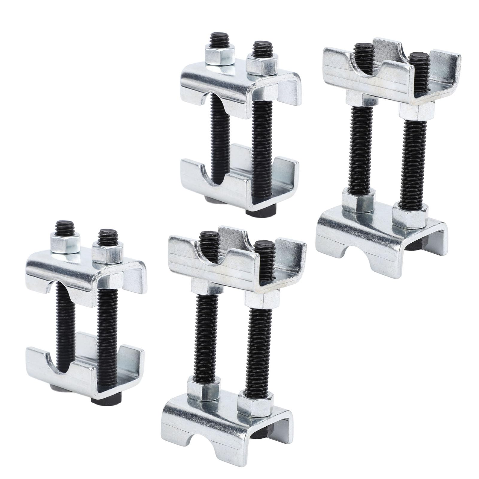 Separador de muelles ajustable en 2 posiciones, metal de alta resistencia, altura de elevación, 2,5 cm a 5,1 cm, compresor de resorte helicoidal para camiones y coches