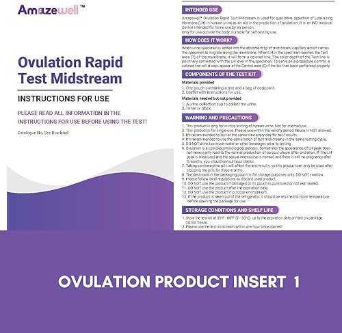 Miniatura 5 de Prueba rápida de ovulación Midstream (10 pruebas)