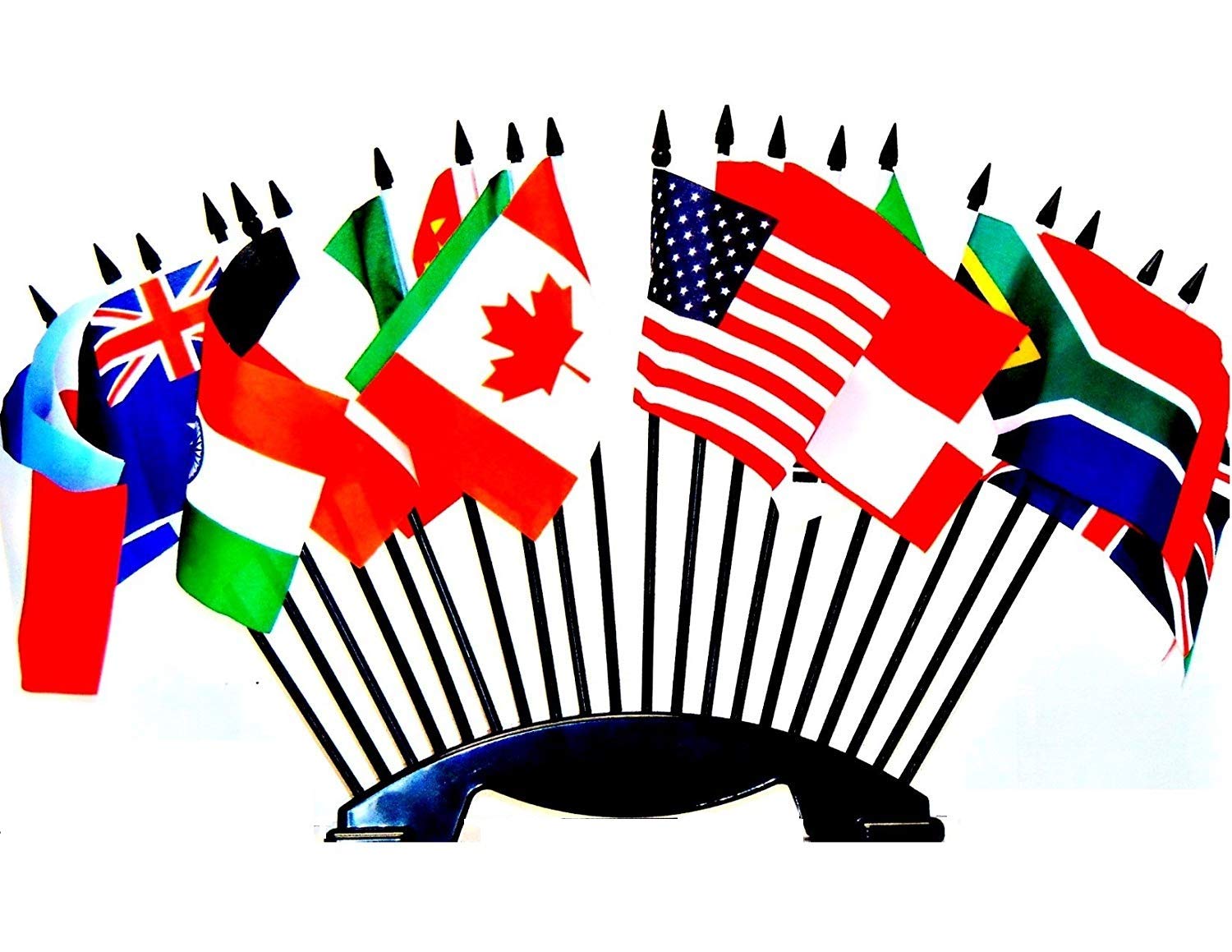 Amazon.com: G-20 (Group of 20) WORLD FLAG SET with BASE-20