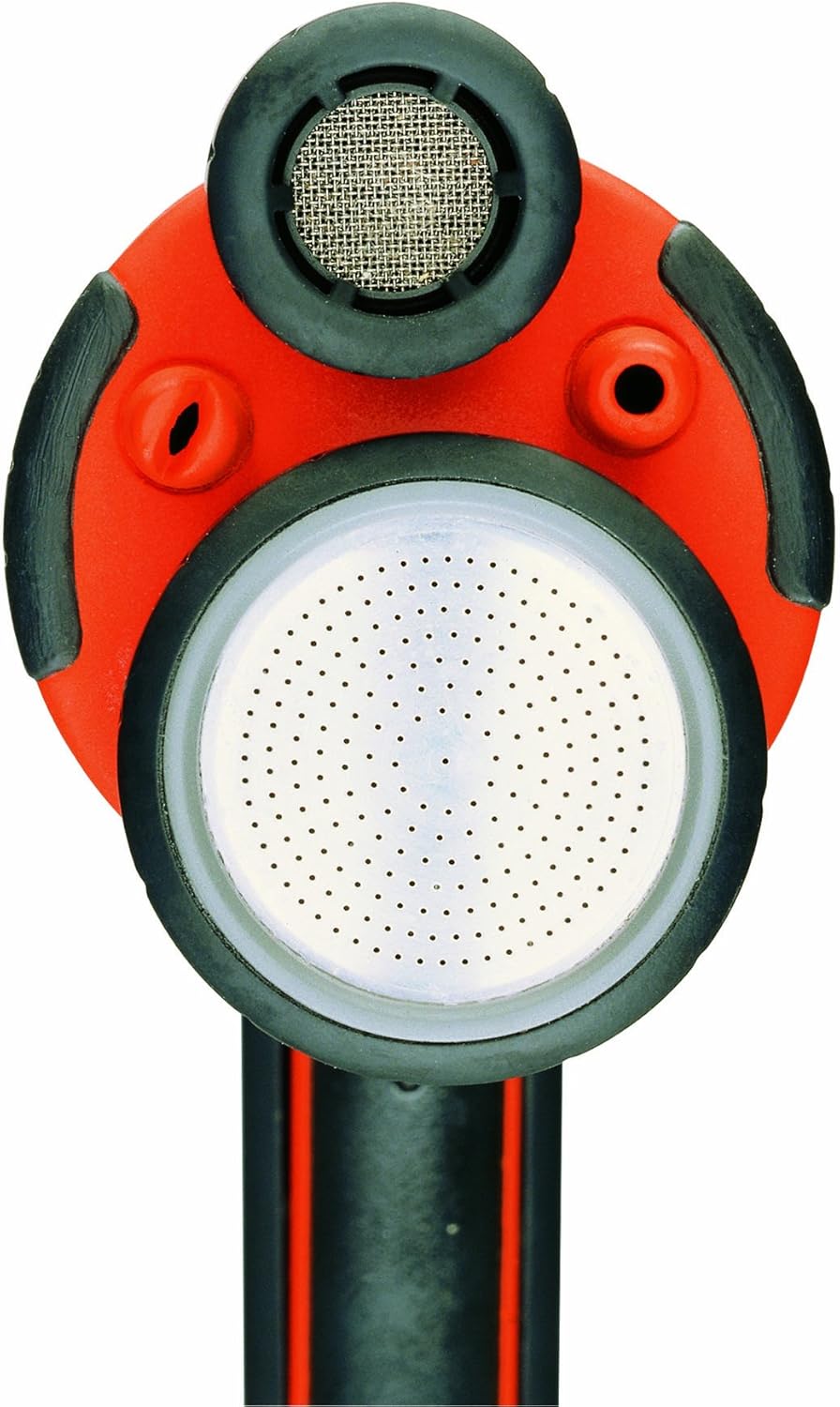 Gardena nozzle showing different spray patterns