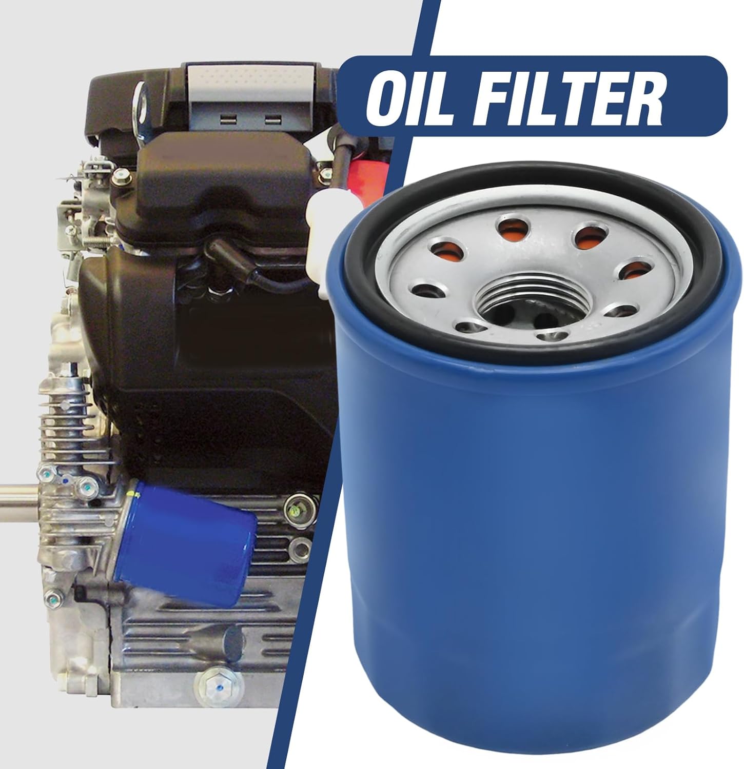 15400-PLM-A01PE Engine Oil Filters, Replacement for Honda Engines GX340 GX610 GX620 GX630 GX660 GX670 GX690 GXV610 GXV630 GXV660 GXV670 GXV690, 15400-ZJ1-004 15400-PLM-A01 (8 PCS)