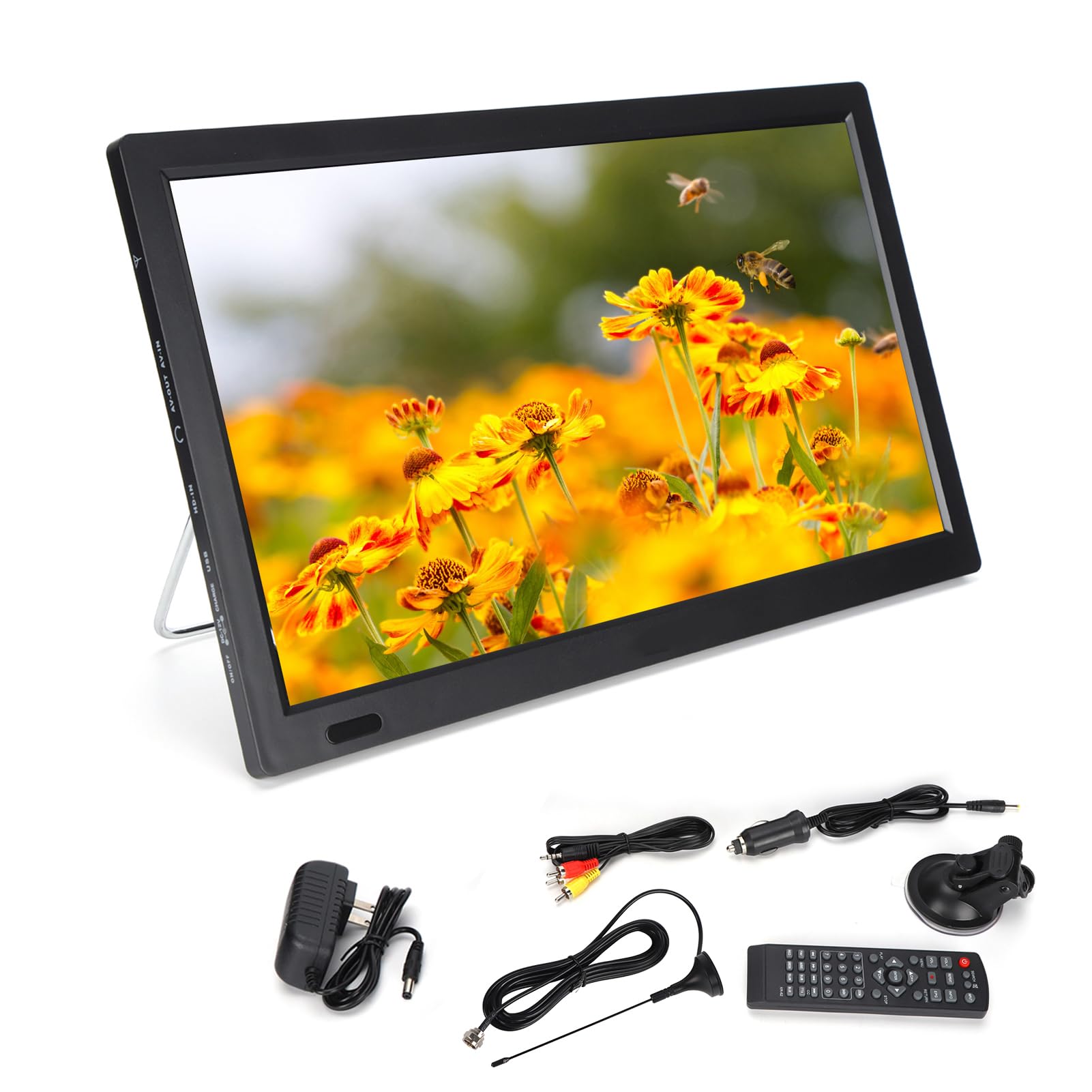 Portable Digital TV, 1080P HD 13 Inch ATSC Mini Pocket Television