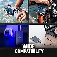 Vista 6 de Lexar 2TB Armor 700 SSD portátil, hasta 2000MB/s, USB 3.2 Gen 2x2, resistente, con resistencia al agua y al polvo IP66, compatible con iPhone 15/16