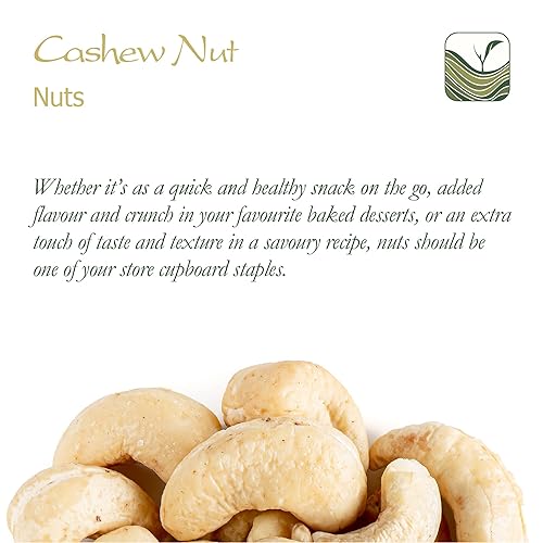 Miniatura 6 de Nuez orgánica de anacardo entero, sin tostar y sin sal, anacardos orgánicos sin sal sin tostar