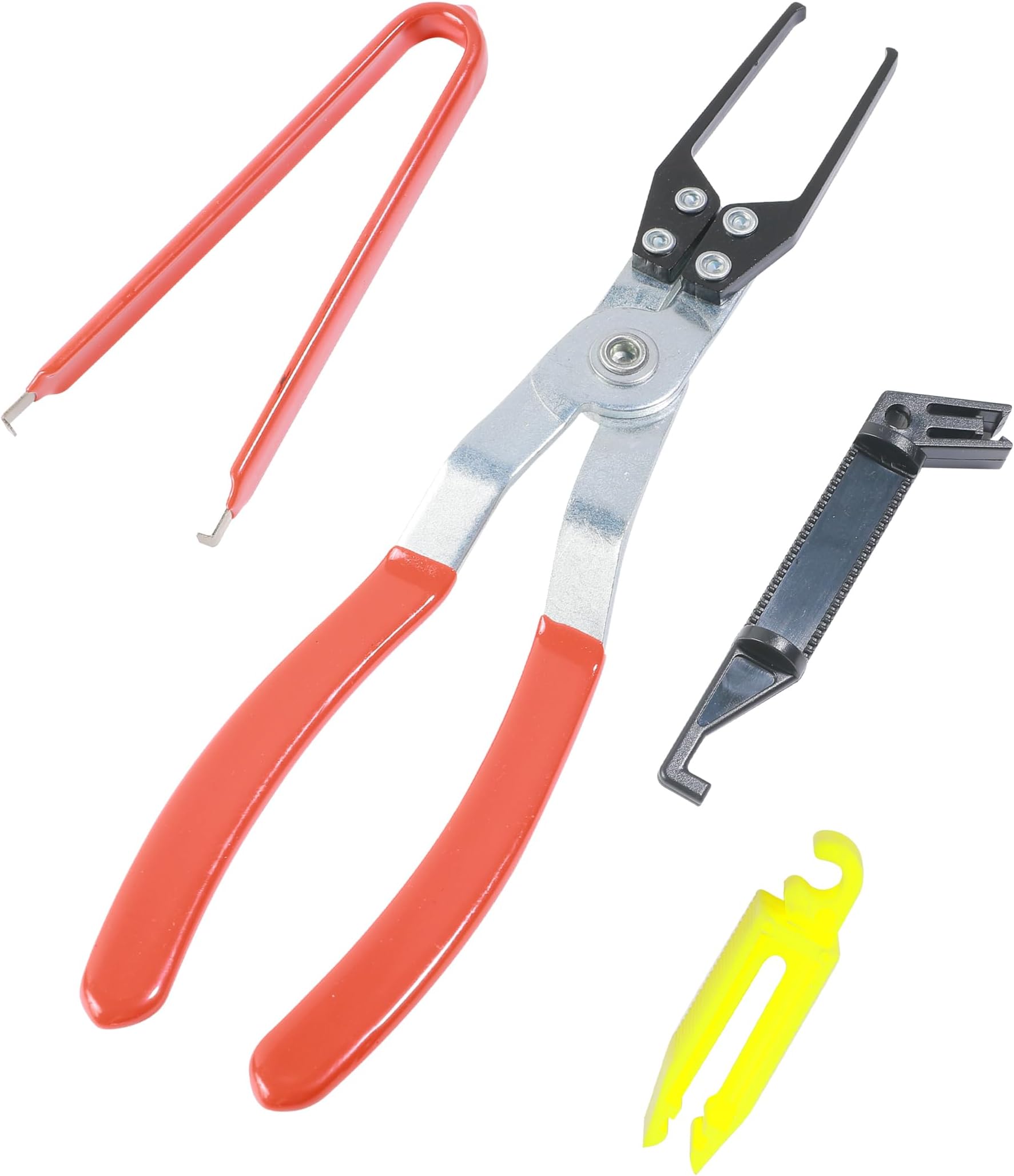 4PCS Relay Puller Pliers,Car Accessories Relay Fuse Puller Tool,Vehicles Battery Terminal Remover,Automotive Replacement Tool Relays Fuse Remover,Used for Removing Relays on Vehicles