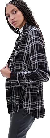Blusa Ajustada De Seda A Rayas Para Mujer - Camisa De Vestir Con Botones, Textura Satinada, Para Oficina Y Negocios